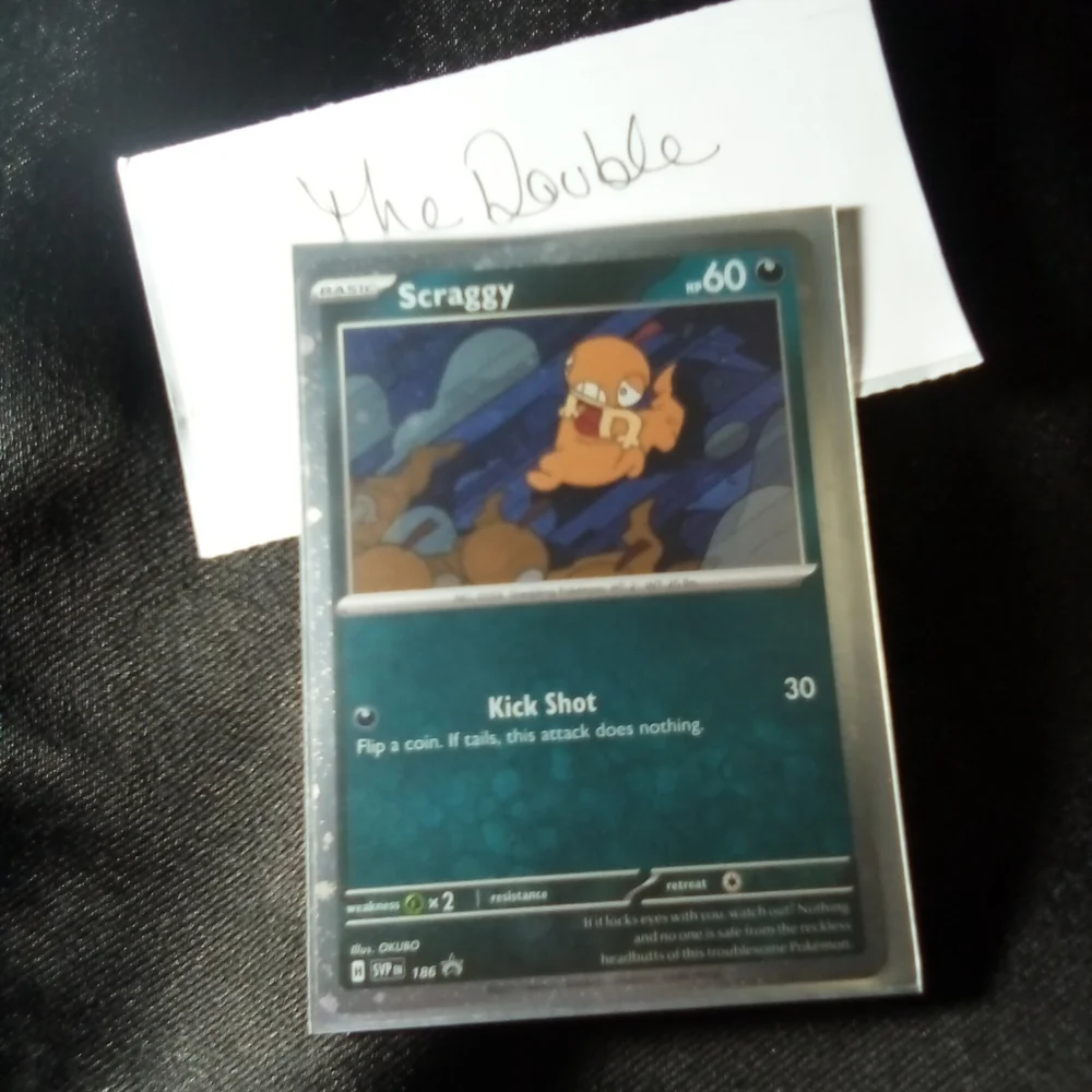 DOUBLE🍥🍥 SWIRL Plus 2 More Swirl Black Star Promo Cosmo Scraggy SVP 186 Cards
